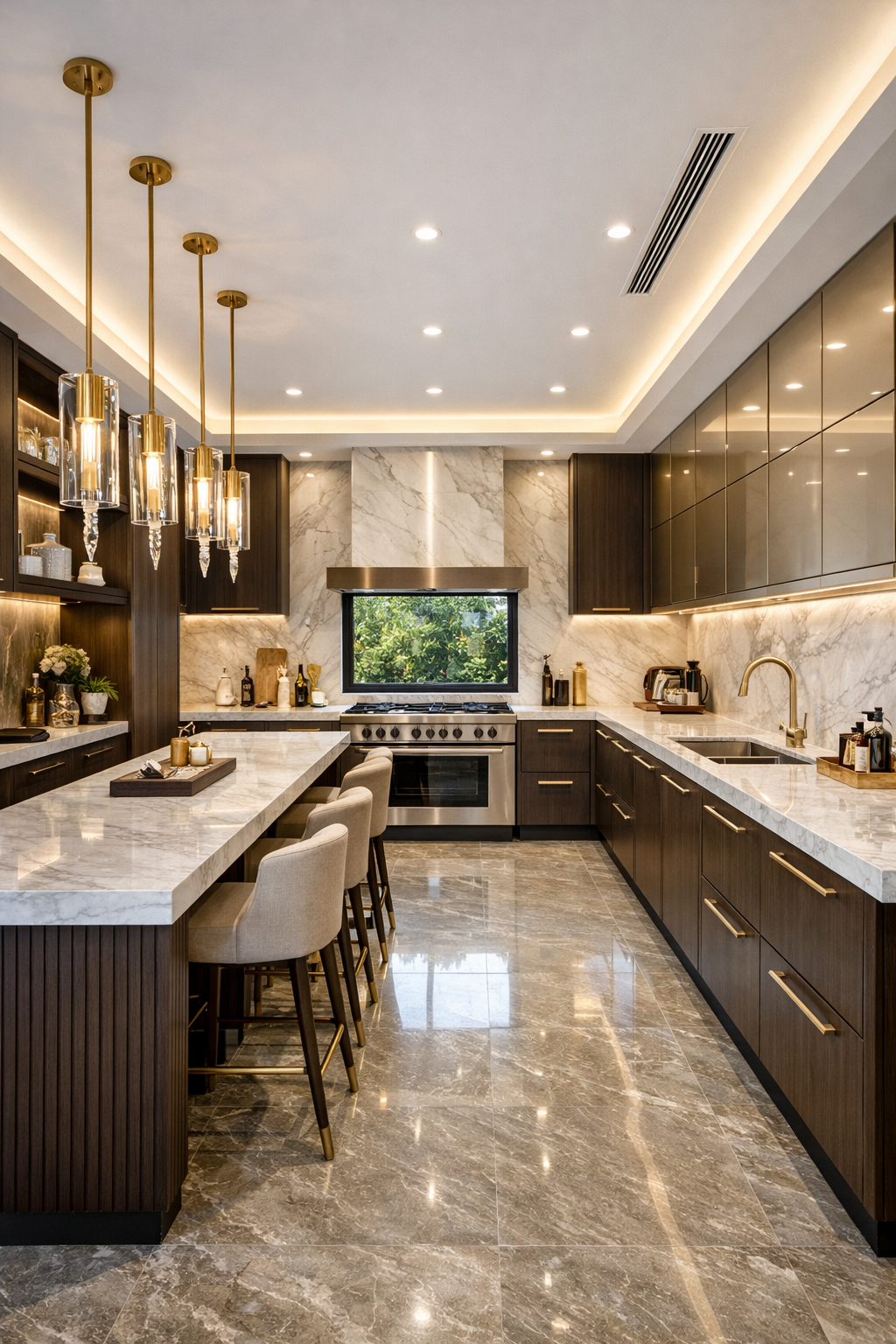 Transform Your Home with a Modern Parallel Kitchen Design – Levy Interior