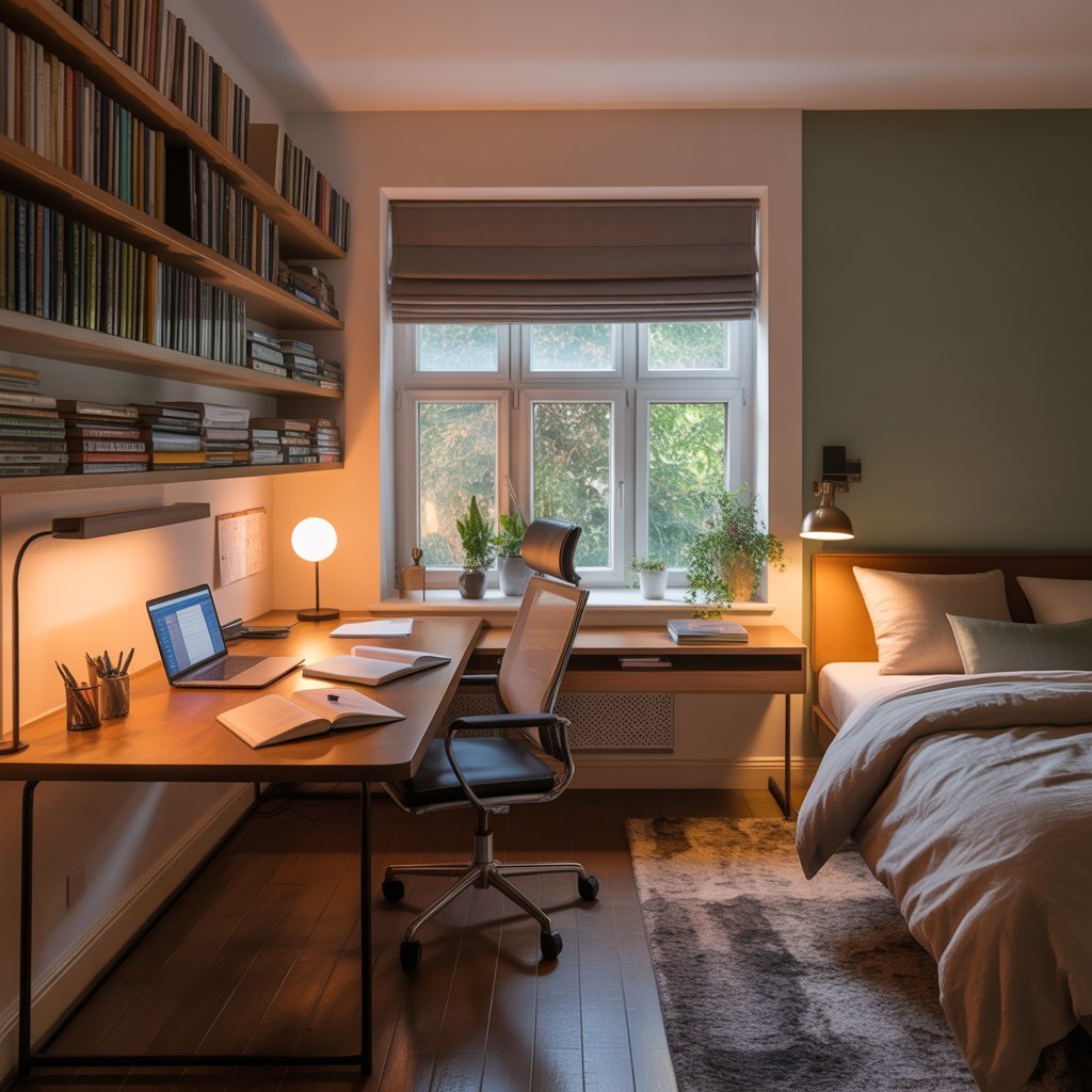 Best Study Bedroom Interior Designer in Navi Mumbai – Levy Interior