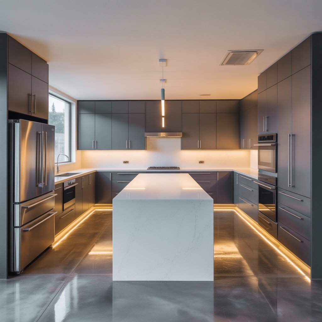 Stylish U-Shaped Kitchen Interiors for Contemporary Living | Levy Interior