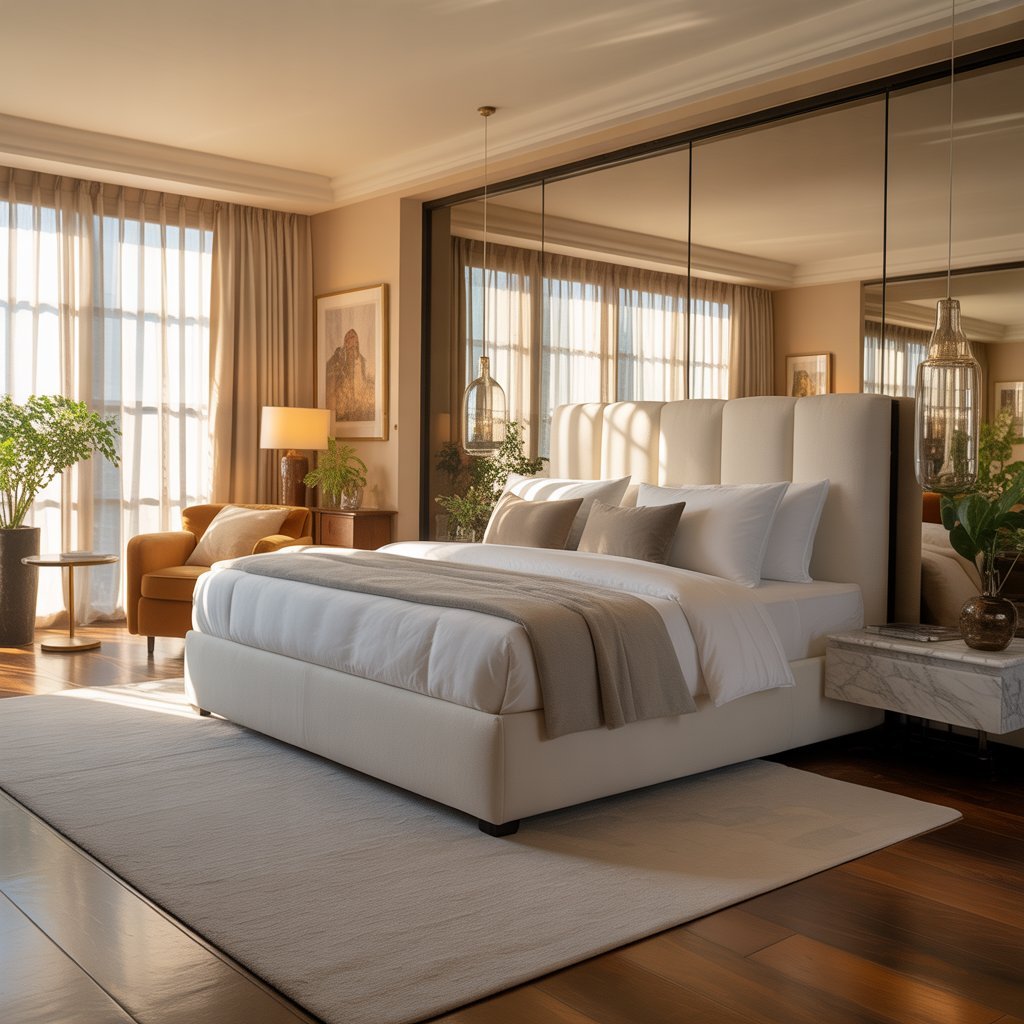 High-End Master Bedroom Interiors for Contemporary Homes by Levy Interior