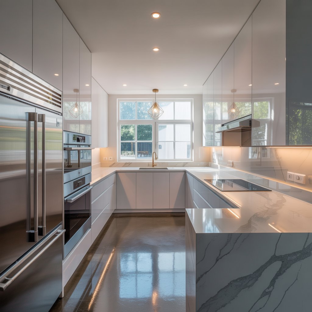 Smart U-Shaped Kitchens Designed for Everyday Convenience | Levy Interior