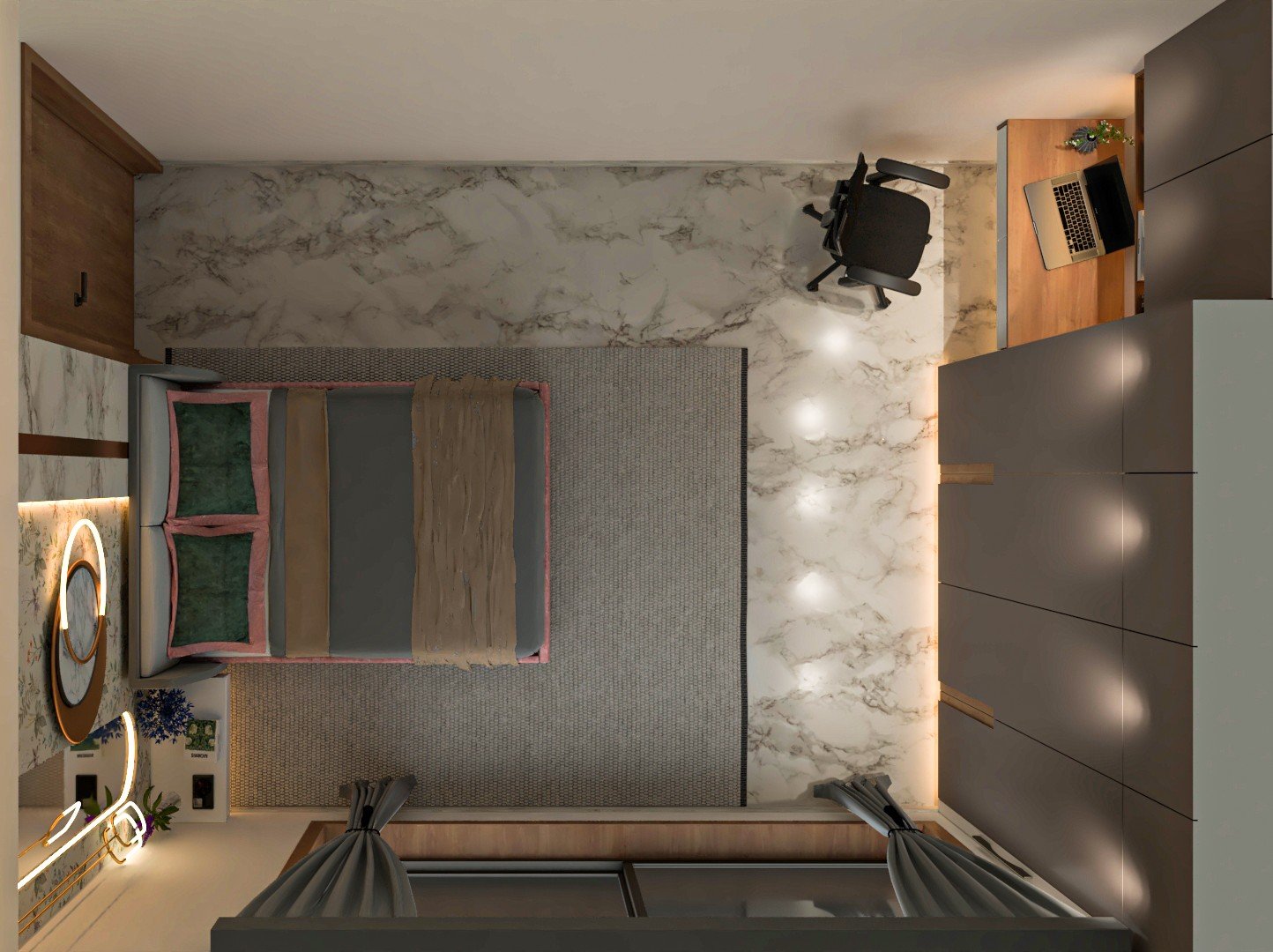 Trusted Master Bedroom Interior Services in Mumbai, Navi Mumbai, Vashi, Ranchi & Hazaribagh | Levy Interior