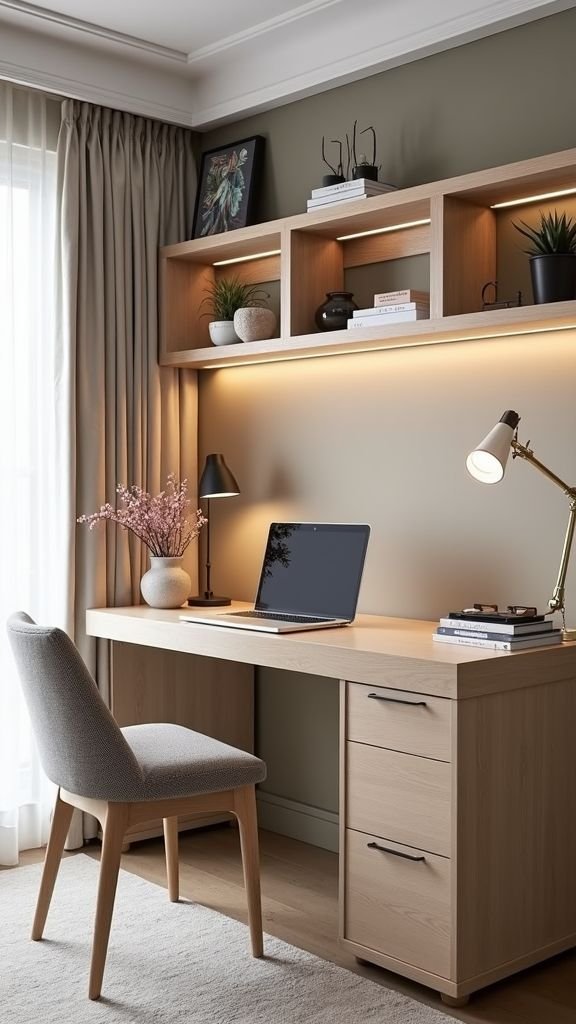 Premium Study Bedroom Interiors Designed for Students and Professionals with Comfort and Style by Levy Interior